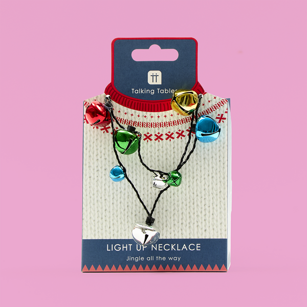 Retro Light Up Bell Necklace