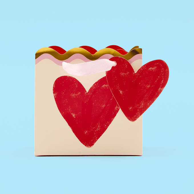 Red Heart Small Gift Bag