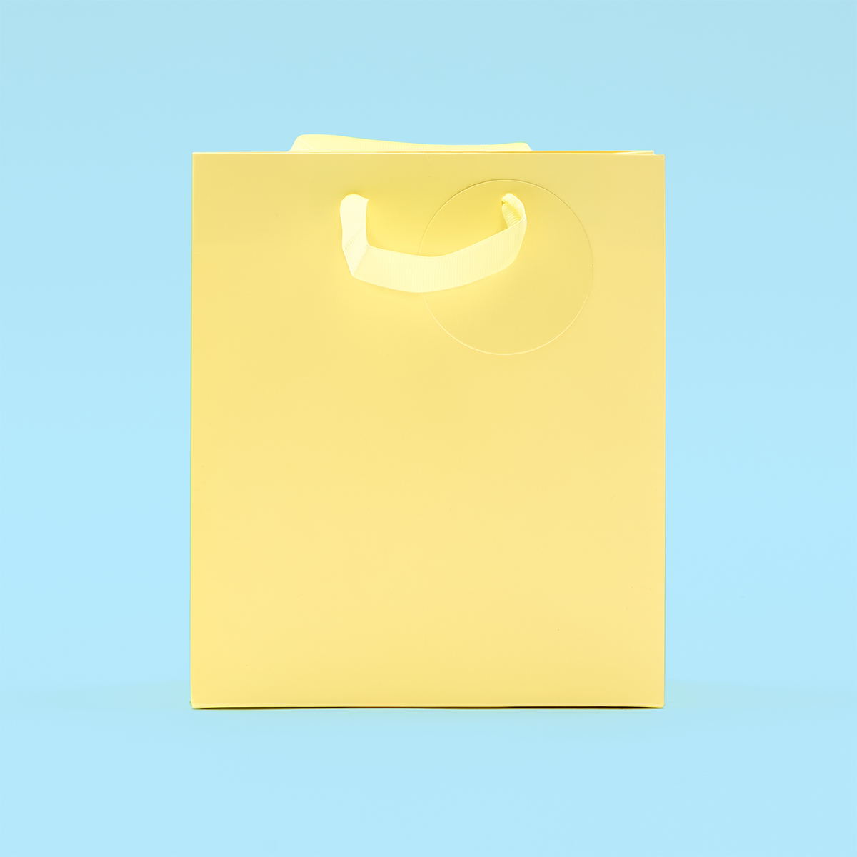 Butter Yellow Medium Gift Bag