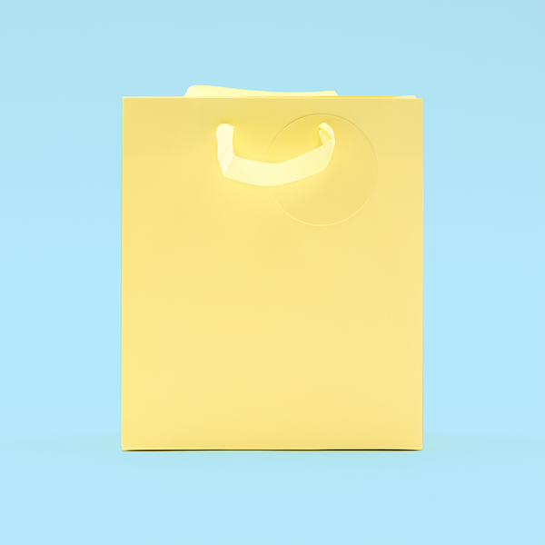 Butter Yellow Medium Gift Bag