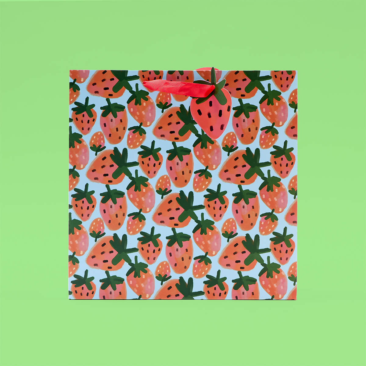 Strawberries Large Gift Bag