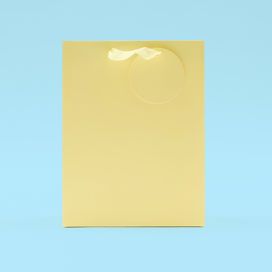 Butter Yellow Large Gift Bag