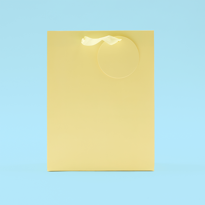 Butter Yellow Large Gift Bag
