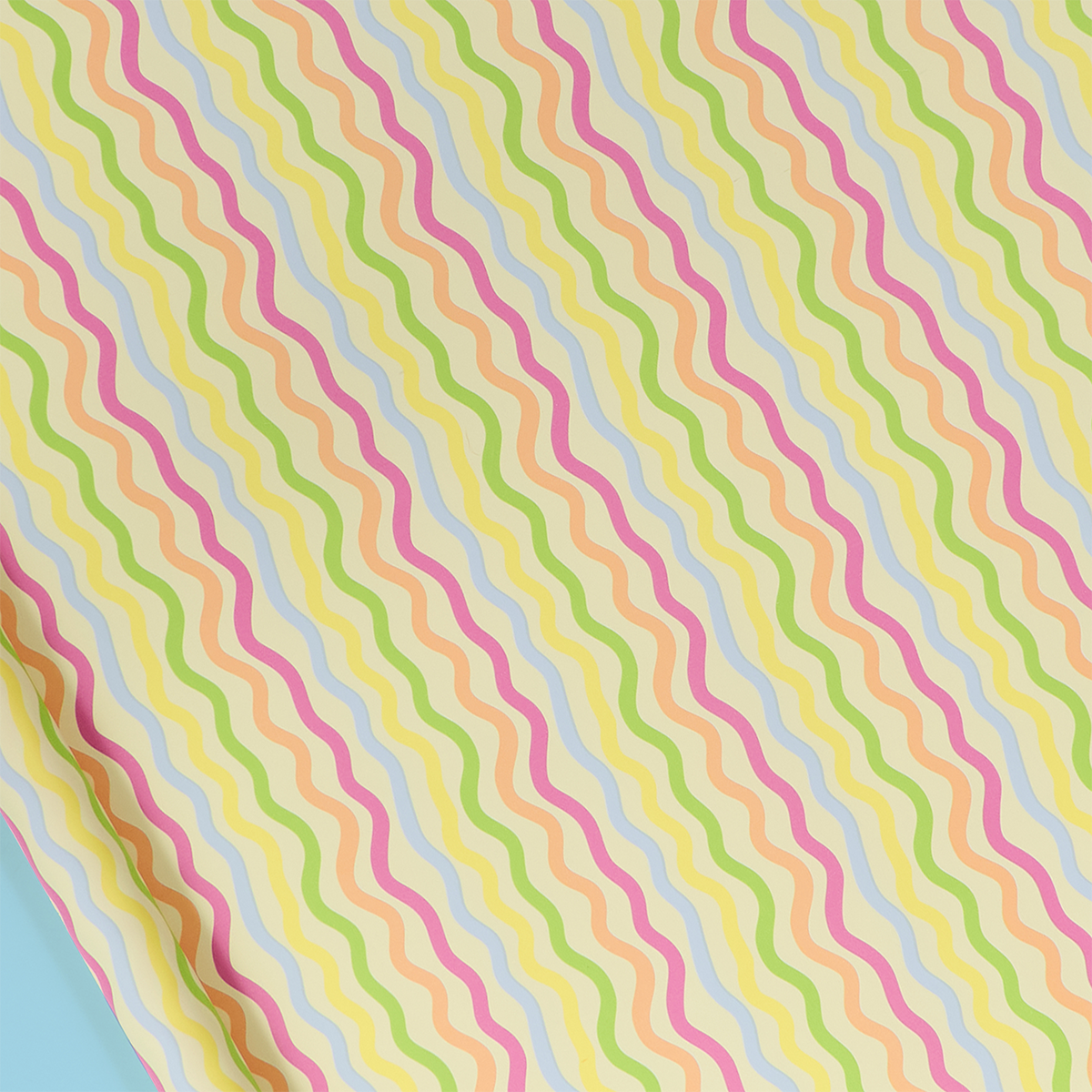 Wiggly Rainbow Rollwrap