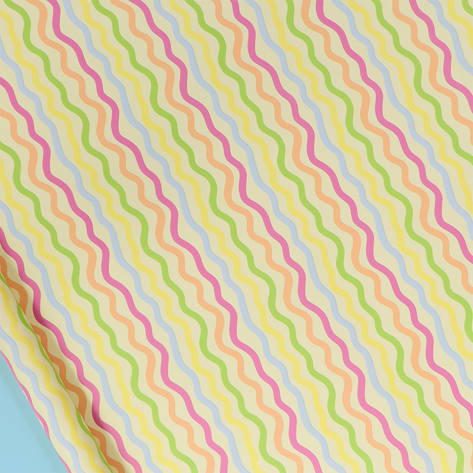 Wiggly Rainbow Rollwrap