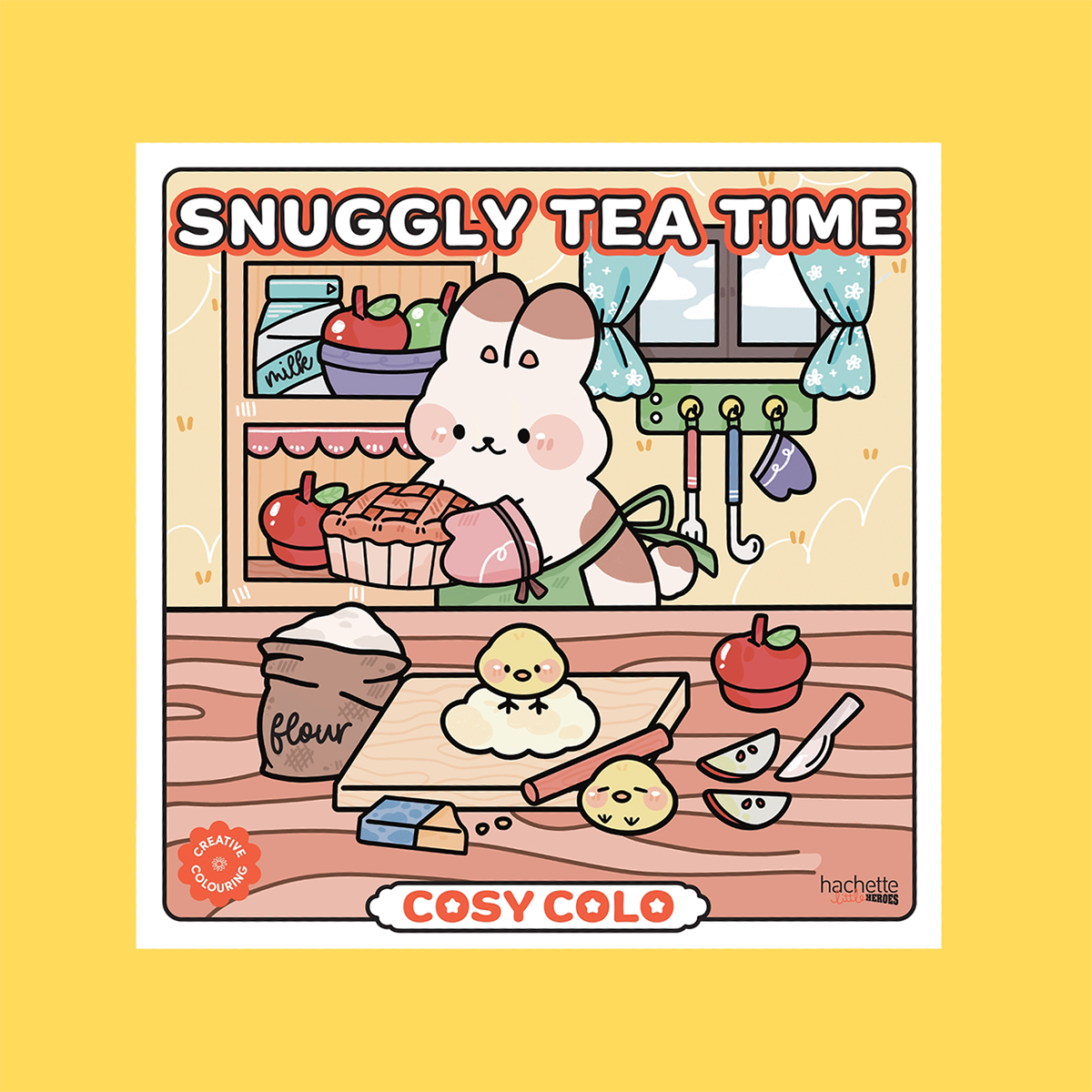 Cosy Colo Snuggly Tea Time Colouring Book