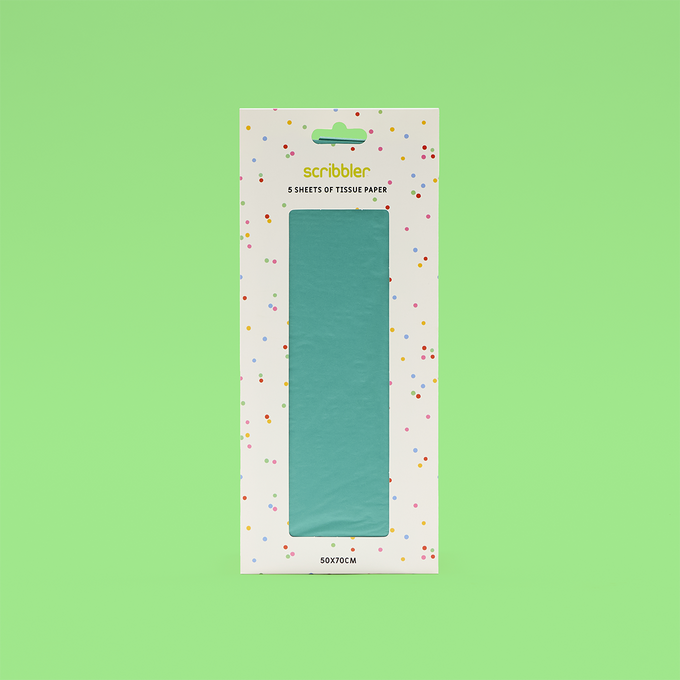 Turquoise Tissue Paper