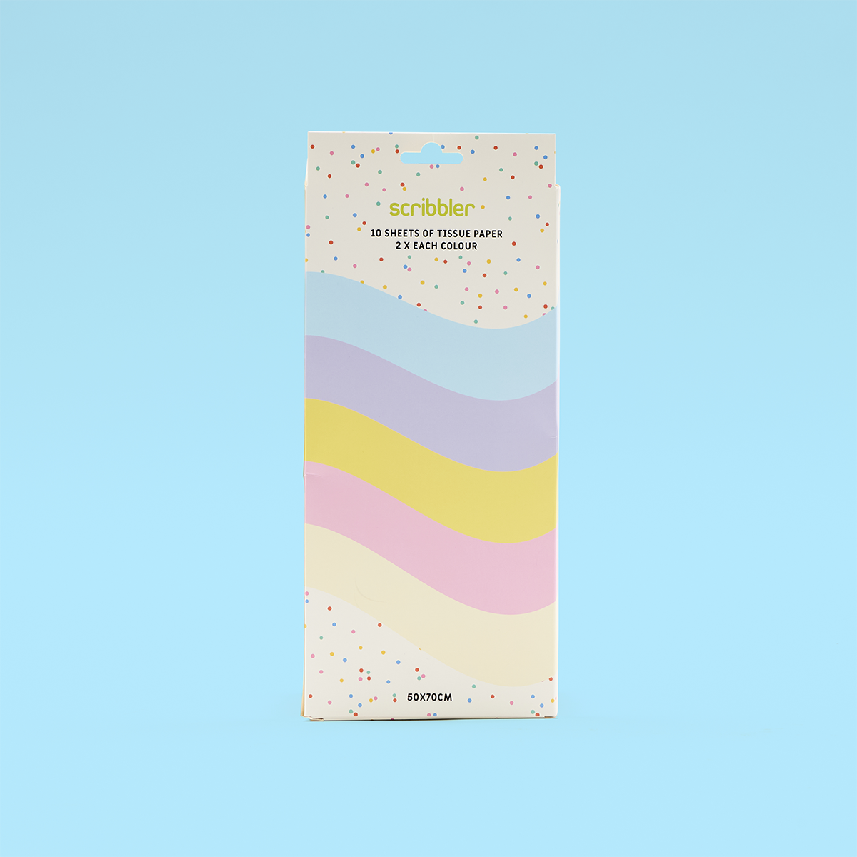 Pastel Rainbow Tissue Paper Pack