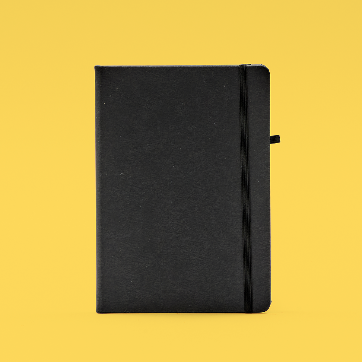 A5 PU Black Notebook