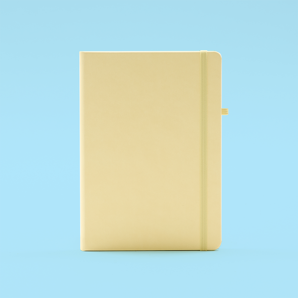 A5 PU Butter Yellow Notebook