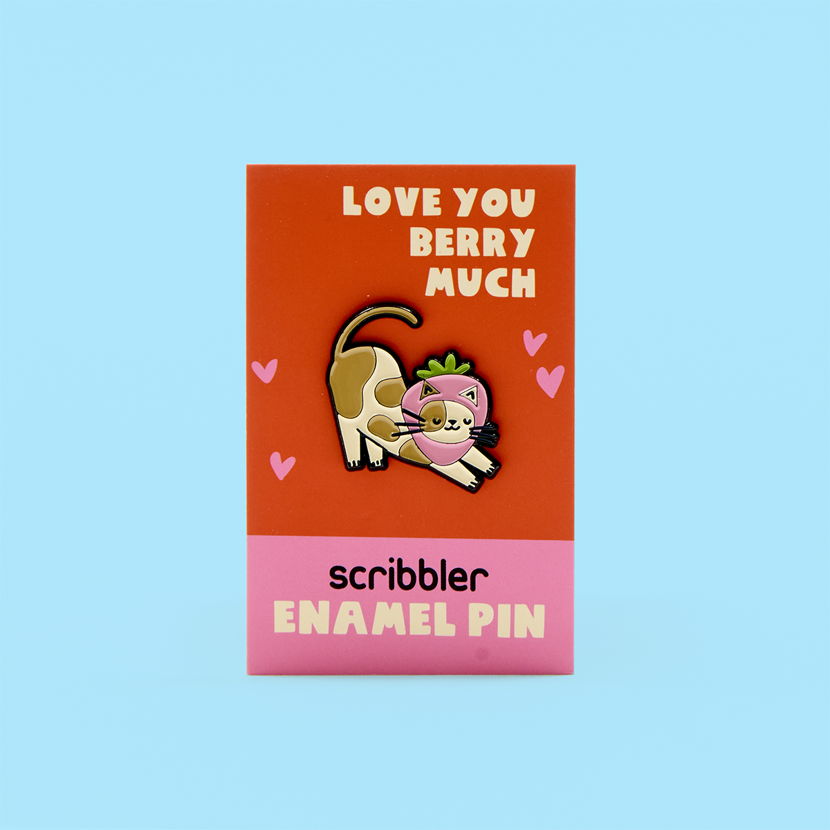 Love You Berry Much Enamel Pin