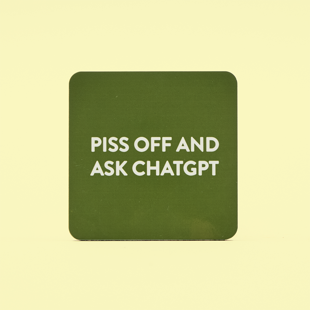 Chat GPT Coaster