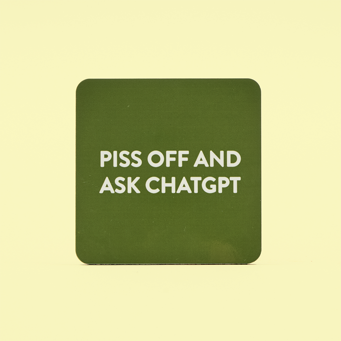 Chat GPT Coaster