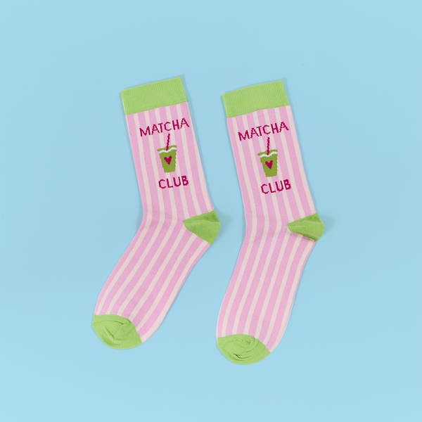 Matcha Club Socks