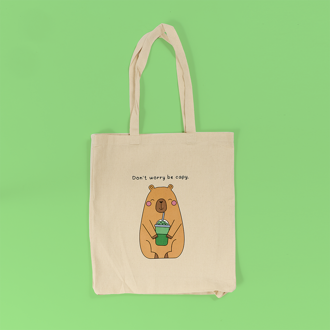 Capybara Tote Bag