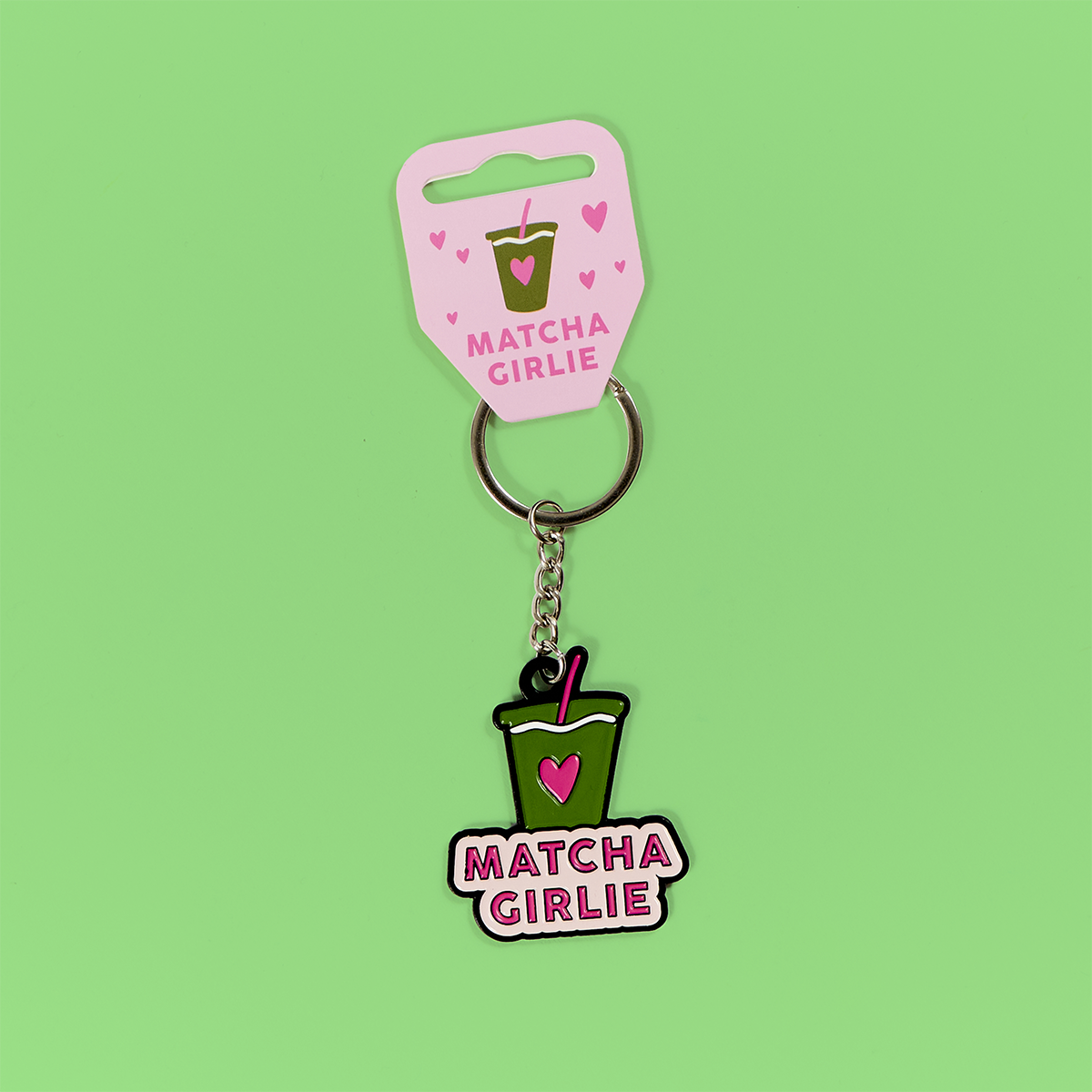 Matcha Club Keyring