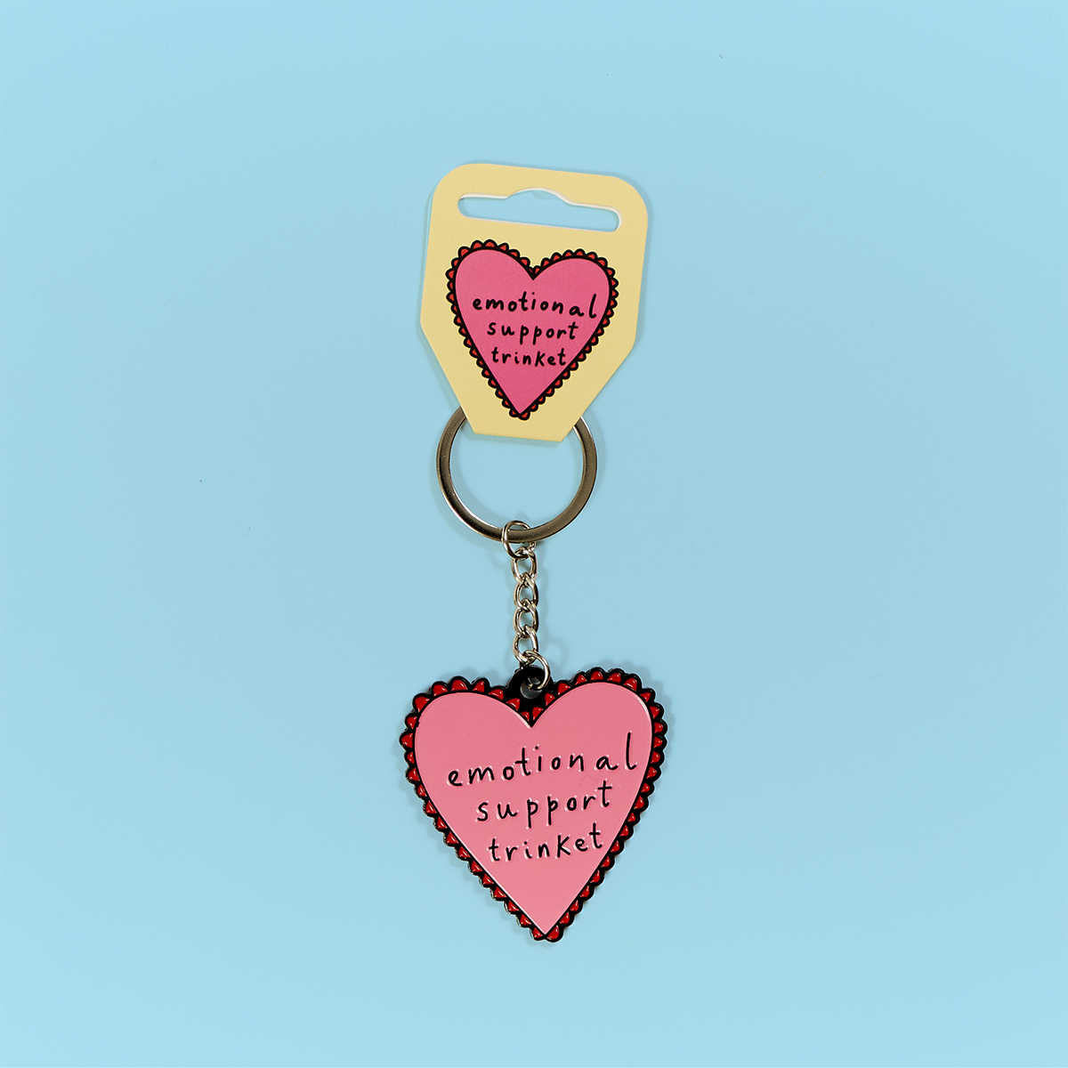 Emotional Support Keyring
