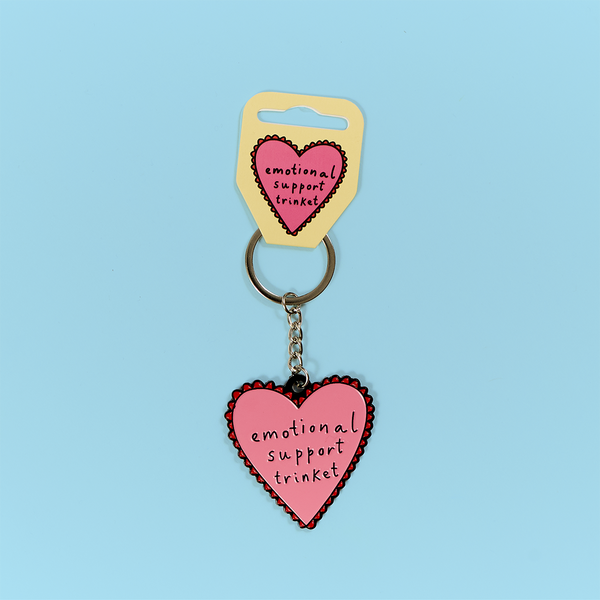 Emotional Support Keyring