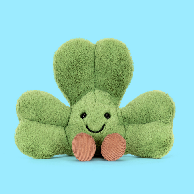 Jellycat Amuseables Siofra Shamrock – Scribbler Cards & Gifts
