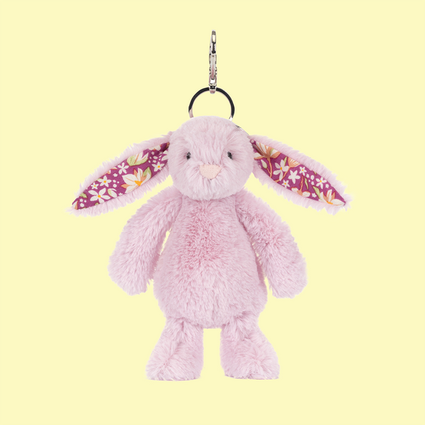 Jellycat Thistlepop Blossom Bunny Bag Charm