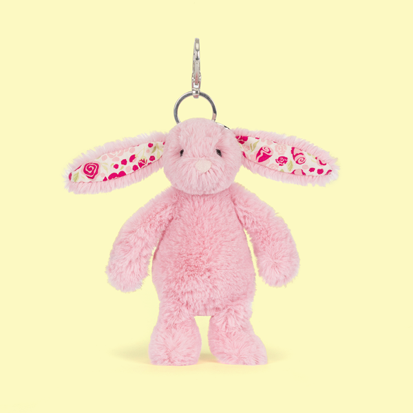Jellycat Blushkin Blossom Bunny Bag Charm