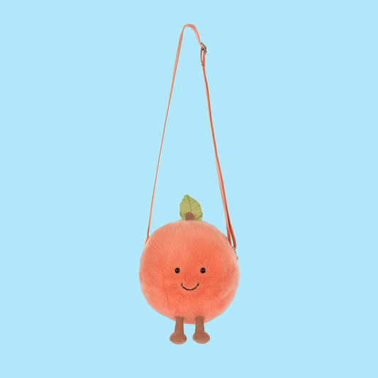 Jellycat Amuseables Peach Shoulder Bag
