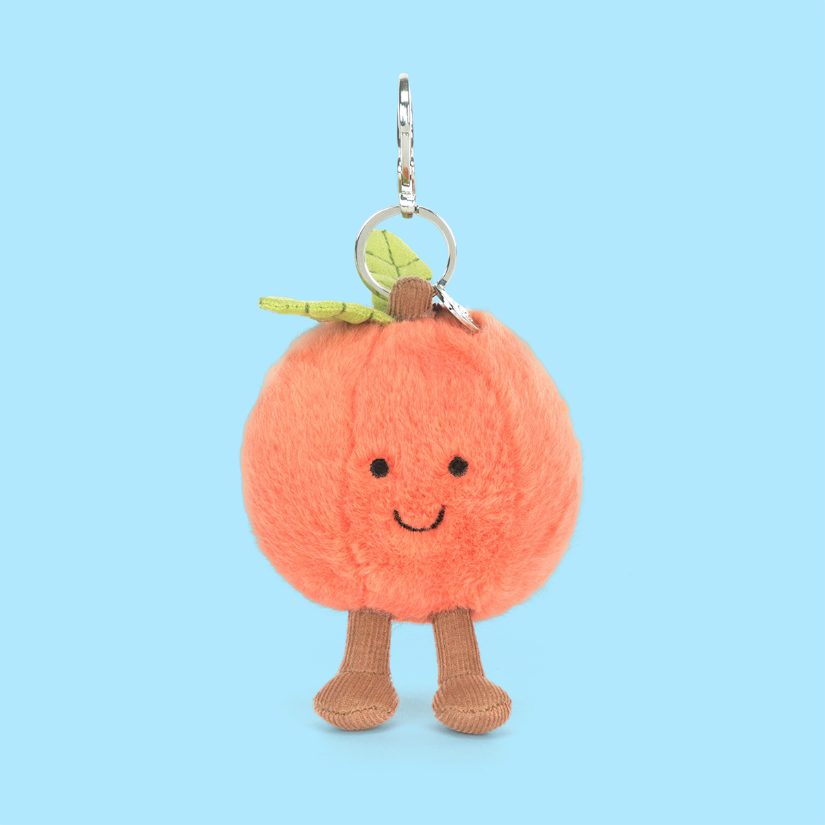 Jellycat Amuseables Peach Bag Charm