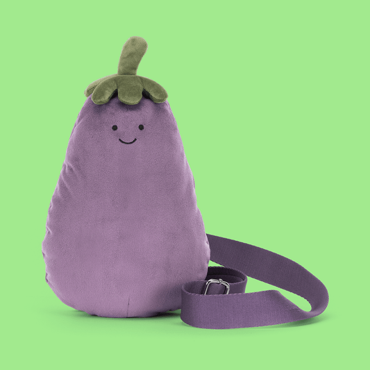 Jellycat Amuseables Aubergine Bum Bag