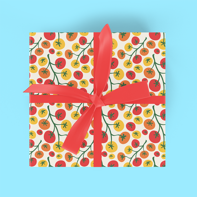 Tomato Vines Flat Wrap