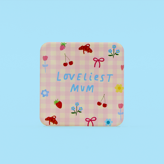 Loveliest Mum Sweet Bloom Coaster
