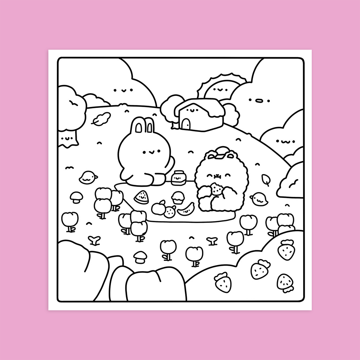 Cosy Colo Sweet Escapes Colouring Book
