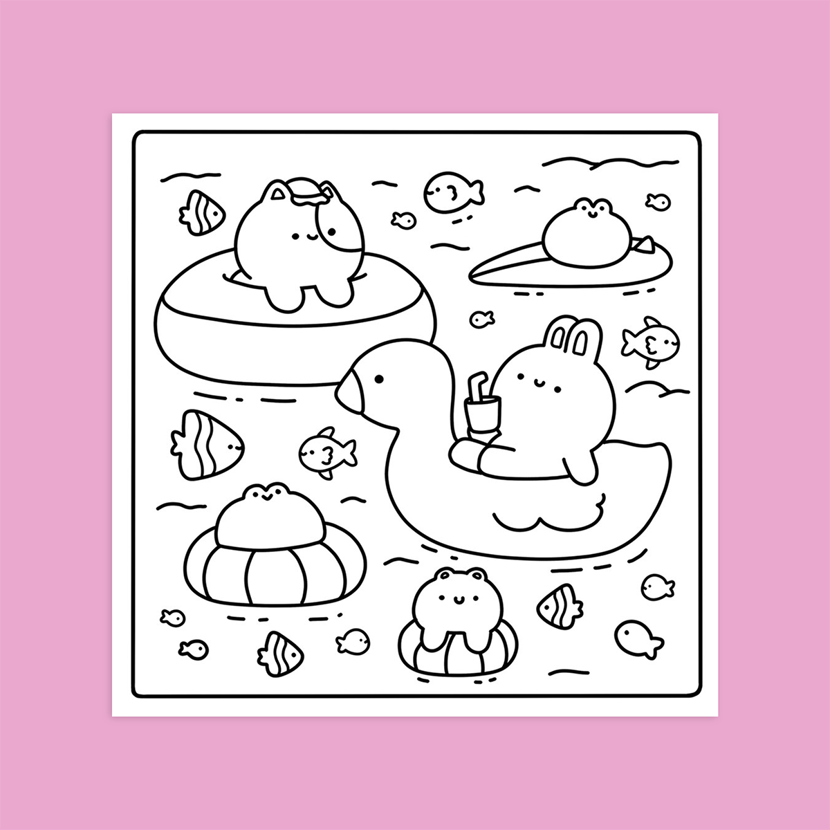 Cosy Colo Sweet Escapes Colouring Book