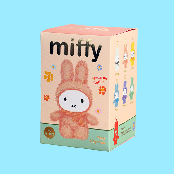 Miffy Plush Keychain Macaron Series 