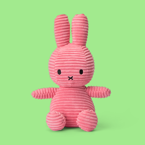 Miffy Corduroy ECO Bubblegum Pink Plush