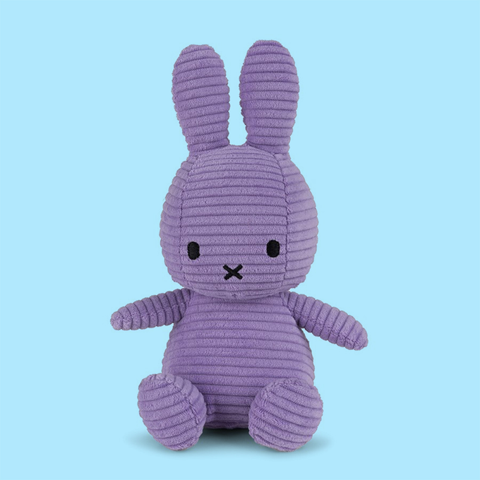 Miffy Corduroy ECO Purple Plush