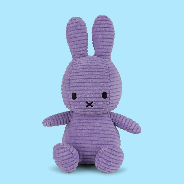 Miffy Corduroy ECO Purple Plush