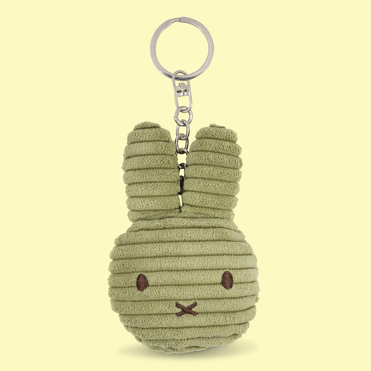 Miffy Flat Cord ECO Keyring Olive Green
