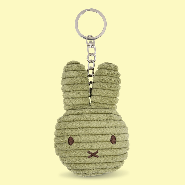 Miffy Flat Cord ECO Keyring Olive Green