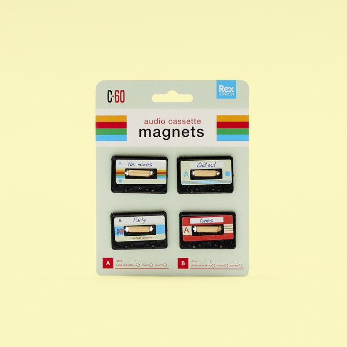 Cassette Music Magnets