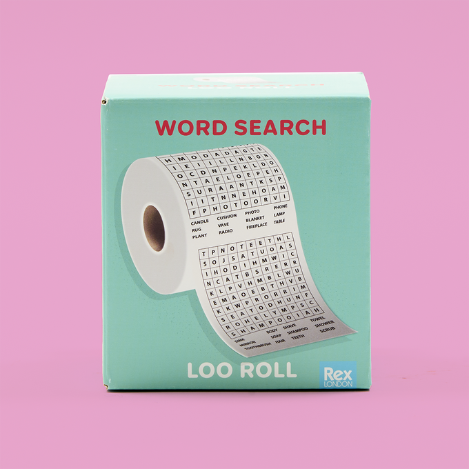 Word Search Loo Roll