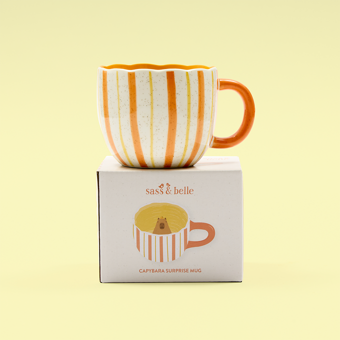 Surprise Capybara Mug