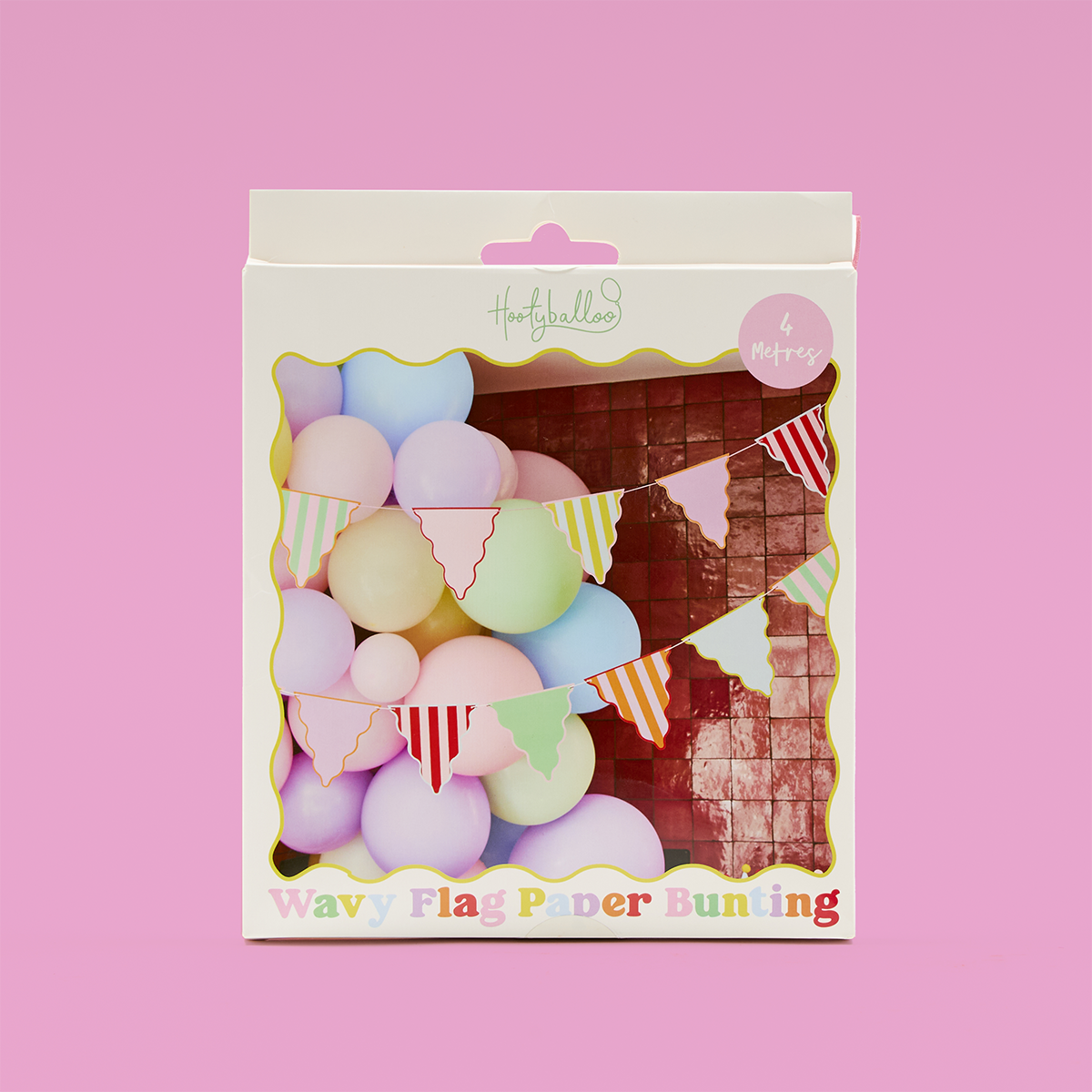 Wavy Flag Paper Bunting