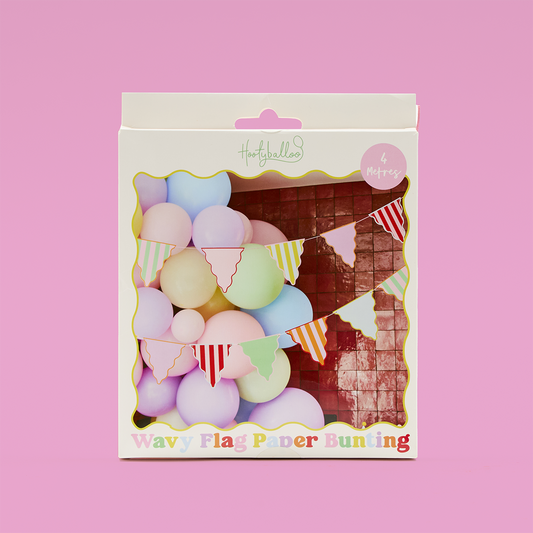 Wavy Flag Paper Bunting