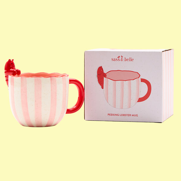 Peeking Lobster Mug