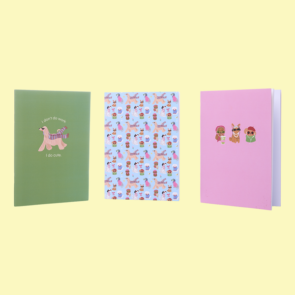 A5 Dressy Dog Triple