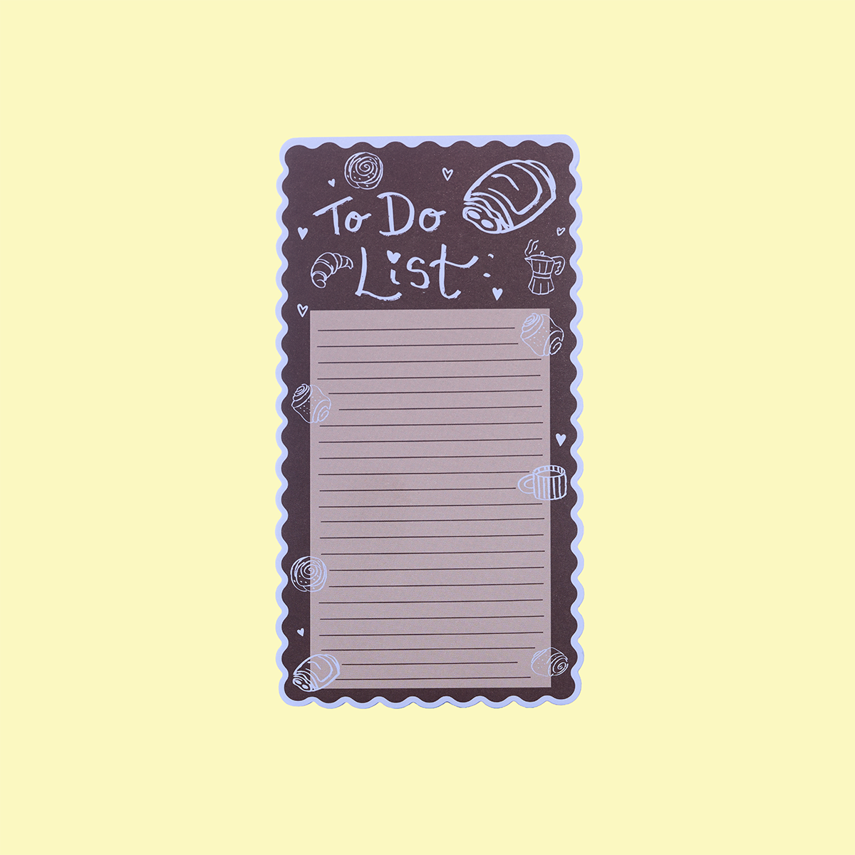 Coffee Club List Pad