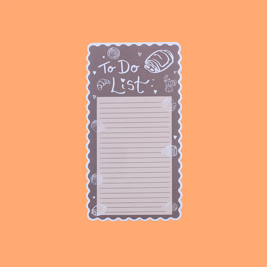 Coffee Club List Pad