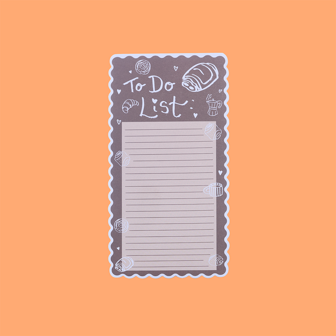 Coffee Club List Pad
