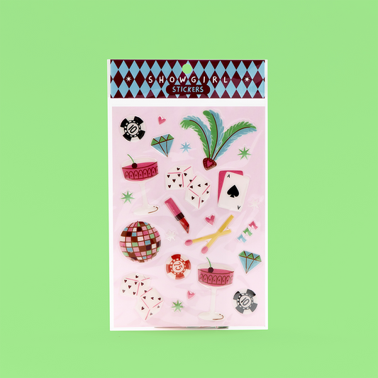 Showgirl Stickers