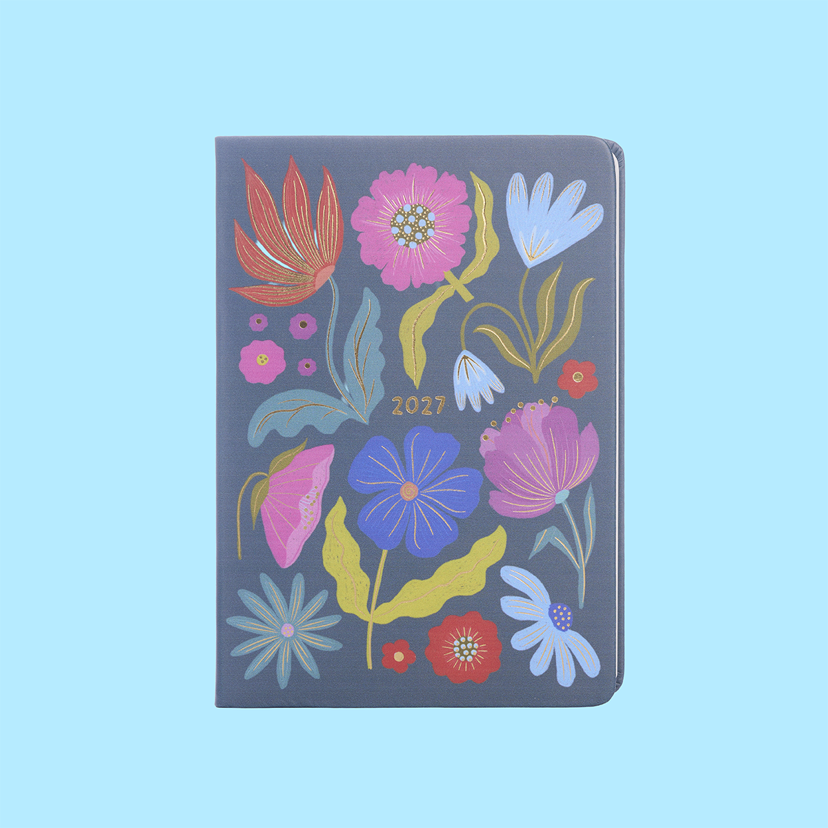 A5 2027 Diary Floral Brights